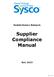 Supplier Compliance Manual