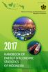 ISSN Ministry Of Energy and Mineral Resources Republic of Indonesia 2017 HANDBOOK OF ENERGY & ECONOMIC STATISTICS OF INDONESIA
