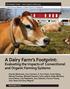 A Dairy Farm s Footprint: