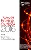World Energy Outlook. Part B: Special Focus on Renewable Energy