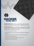 HACKER SOUND MAT II, to create a quieter living environment while meeting demanding project specifications in multi-family construction.