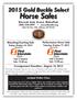 Horse Sales. Rimrock Auto Arena, MetraPark. (406) NILE, PO Box 1981, Billings, MT 59103