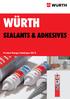 würth sealants & Adhesives