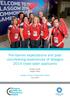 Pre-Games expectations and past volunteering experiences of Glasgow 2014 clyde-sider applicants