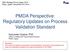 PMDA Perspective: Regulatory Updates on Process Validation Standard