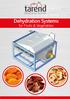 Dehydration Systems. for Fruits & Vegetables