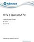 HHV-6 IgG ELISA Kit. Catalog Number KA assays Version: 12. Intended for research use only.