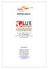 SHIPPING MANUAL. LUX LIVE MIDDLE EAST th 14 th April 2016 Abu Dhabi National Exhibition Centre Abu Dhabi, UAE.