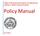 College of Physicians and Surgeons of Saskatchewan Laboratory Quality Assurance Program. Policy Manual Edition