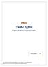 PMI EXAM PgMP Program Management Professional (PgMP)