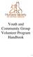 Youth and Community Group Volunteer Program Handbook