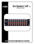 DJ Switch 10F V2 ORDERCODE 50365