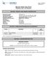 Material Safety Data Sheet SeaKlear Spa: ph Reducer