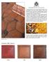 Standard Wax Finishes: Mediterra Tile