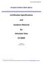 Certification Specifications. and. Guidance Material. for Simulator Data CS-SIMD