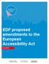 EDF proposed amendments to the European Accessibility Act July 2016