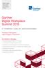Gartner Digital Workplace Summit 2015