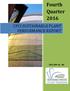 Fourth Quarter 2016 CPCI SUSTAINABLE PLANT PERFORMANCE REPORT CPCI SPP 16-04