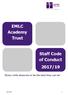 EMLC Academy Trust Staff Code of Conduct 2017/19