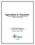 Agriculture in Transition: The impact of agricultural commercialization on livelihoods and food access in the Lao PDR