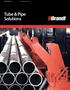 Tube & Pipe Solutions