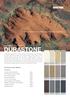 DURASTONE. Porcelain Tile & Mosaic INSPIRED BY AUSTRALIA S MOST SPECTACULAR LANDMARK, AYERS ROCK. TECHNICAL DATA SHEETS CONTENTS