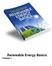 Renewable Energy Basics Chapter 1