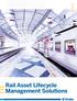 Rail Asset Lifecycle Management Solutions