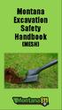 Montana Excavation Safety Handbook (MESH)