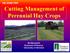 Cutting Management of Perennial Hay Crops