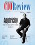 CIOReview. Apptricity END-TO-END SUPPLY CHAIN VISIBILITY SUPPLY CHAIN SPECIAL. The Navigator for Enterprise Solutions IN MY OPINION CIO INSIGHTS