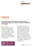 This Infosheet explains what Monoclonal Gammopathy of Undetermined Significance (MGUS) is and how it is diagnosed and managed.
