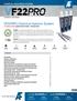 VF22PRO Chemical Injection System STYRENE-FREE INJECTION SYSTEM - VINYLESTER