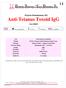 Enzyme Immunoassay Kit Anti-Tetanus Toxoid IgG