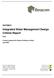 Integrated Water Management Design Criteria Report