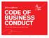 CODE OF BUSINESS CONDUCT Live Our Credo, Know Our Code