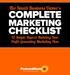 The Small Business Owner s. Complete. Marketing. Checklist. 92 Simple Steps to Building Your Profit-Generating Marketing Plan