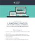 SEPTEMBERS TOPIC LANDING PAGES. How to Create a Landing Page Lead Machine. What s in the packet: