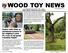 WOOD TOY NEWS. Contributing Editor Imants Udris Udie FREE WOOD FROM FALLEN TREES