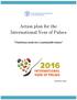 Action plan for the International Year of Pulses