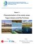 Characterization of the study areas: Tagus estuary and Ria Formosa