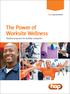 The Power of Worksite Wellness