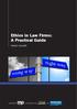 Ethics in Law Firms: A Practical Guide