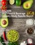 MAZARS 2017 Food & Beverage Industry Study Results Report
