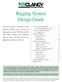 Rigging System Design Guide