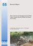 Research Report. Water Scarcity and Managing Seasonal Water Crisis: Lessons from the Kirindi Oya Project in Sri Lanka