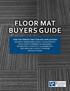 Floor Mat Buyers Guide
