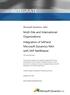INTEGRATE. Multi-Site and International Organizations: Integration of SAP and Microsoft Dynamics NAV with SAP NetWeaver. Microsoft Dynamics TM NAV
