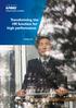 Transforming the HR function for high performance. kpmg.com