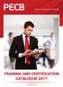 When Recognition Matters TRAINING AND CERTIFICATION CATALOGUE